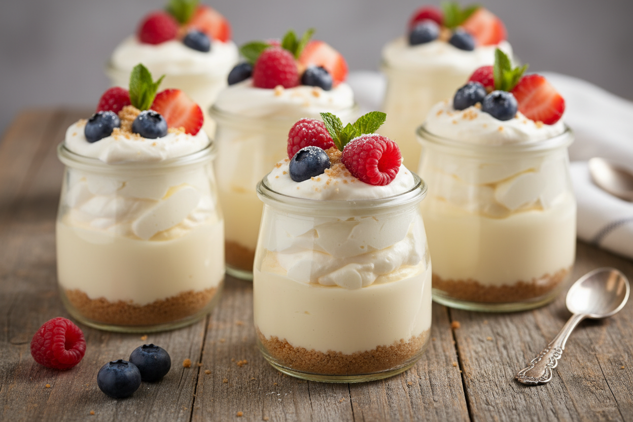 Cheesecake jars