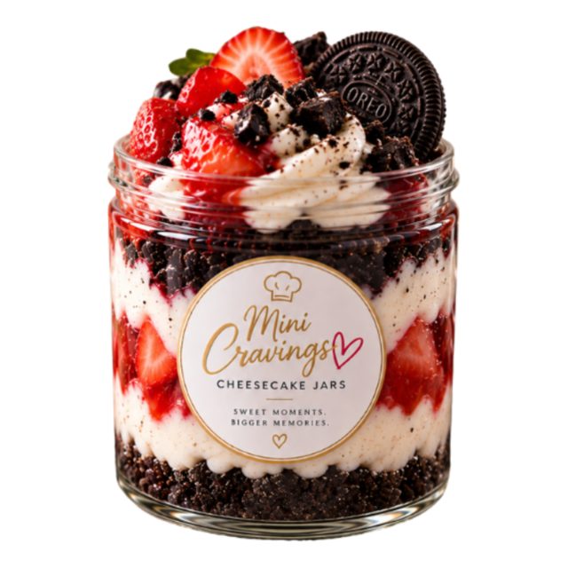 Strawberry Cookies and Cream